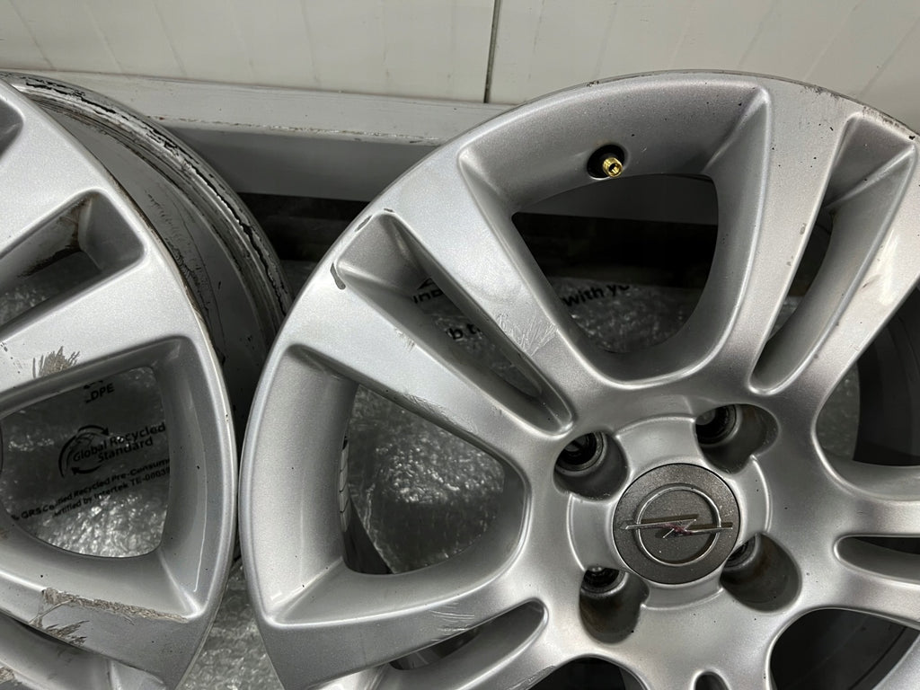 4x Alufelge 16 Zoll 6.0" 4x100 Opel Corsa E D Rim Wheel FEL6935069736re
