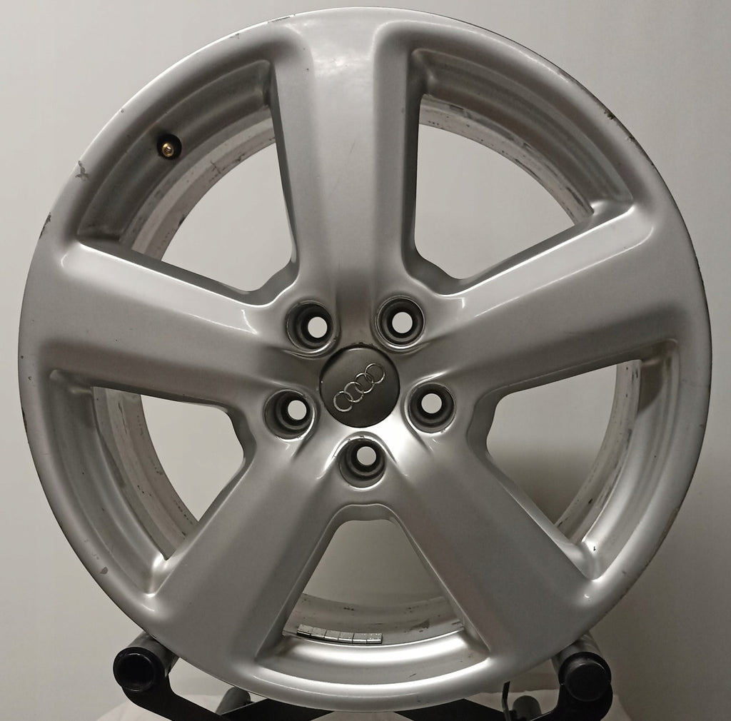 4x Alufelge 18 Zoll 8.0" 5x112 43ET Glanz Silber 8E0601025AK Audi A6 A4