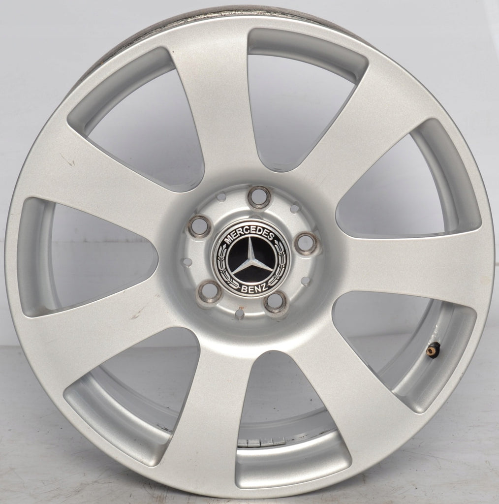 4x Alufelge 17 Zoll 8.0" 5x112 43ET Glanz Silber A2214010202 Mercedes-Benz Viano FEL7852057166xw