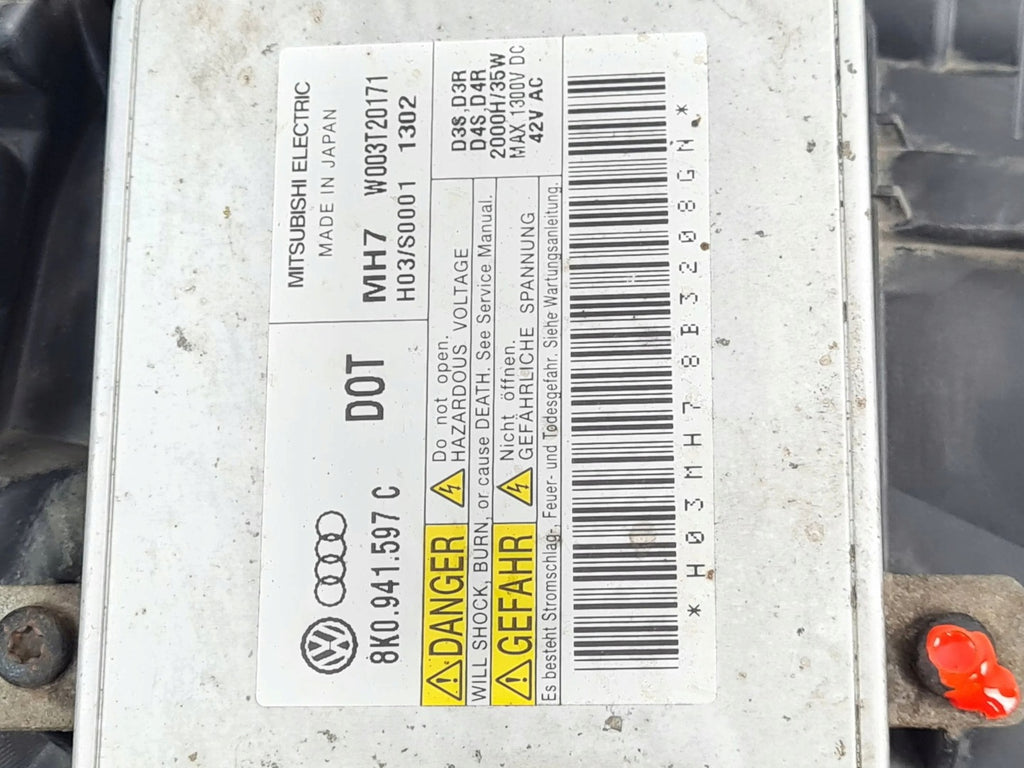 Frontscheinwerfer Audi A4 0301240272 8K0907472 Rechts Scheinwerfer Headlight SCH6579242343jw