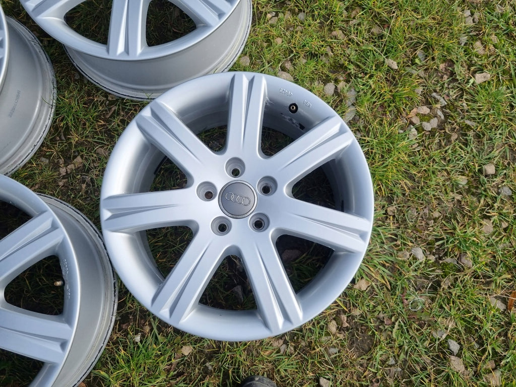 4x Alufelge 17 Zoll 7.0" 5x112 47ET Glanz Silber Audi Tt Rim Wheel FEL2404622465jp