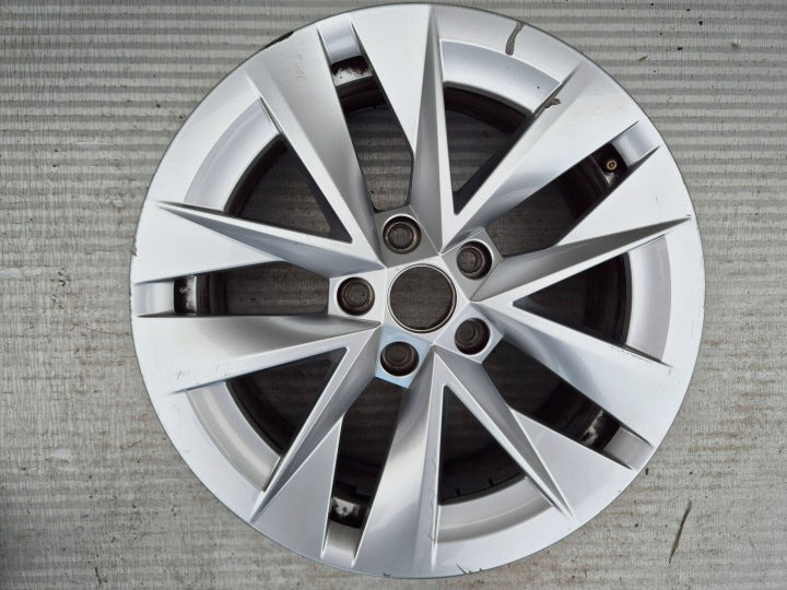 1x Alufelge 17 Zoll 7.0" 5x112 46ET Silber 5E3601025 Skoda Octavia 5e3 Iv FEL5140892740jp