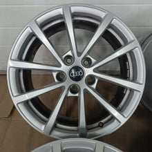 Laden Sie das Bild in den Galerie-Viewer, 4x Alufelge 17 Zoll 7.5" 5x112 36ET Glanz Silber 4K0601025 Audi Q5 Q3 Rim Wheel FEL1578707502ar