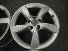 Laden Sie das Bild in den Galerie-Viewer, 4x Alufelge 17 Zoll 7.5" 5x112 37ET Glanz Silber Audi Rim Wheel FEL8577663336pc