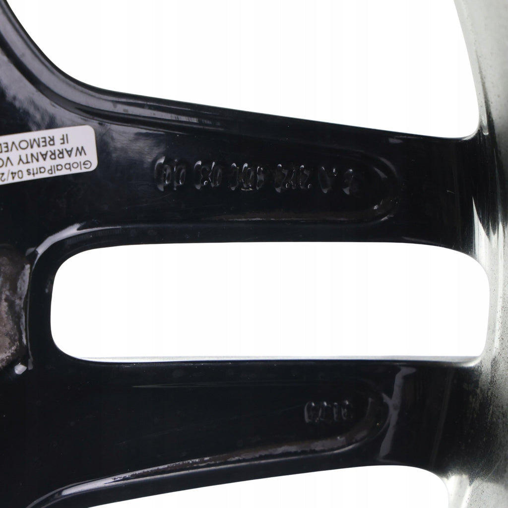 1x Alufelge 18 Zoll 8.5" 5x112 48ET Glanz A2124010300 Mercedes-Benz W212 FEL6154007353ws