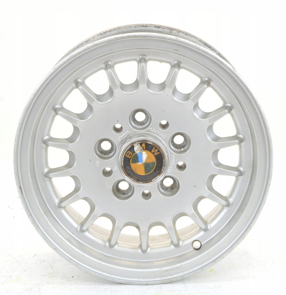 1x Alufelge 14 Zoll 6.0" 5x120 Silber BMW 1 Rim Wheel FEL6159726514jf