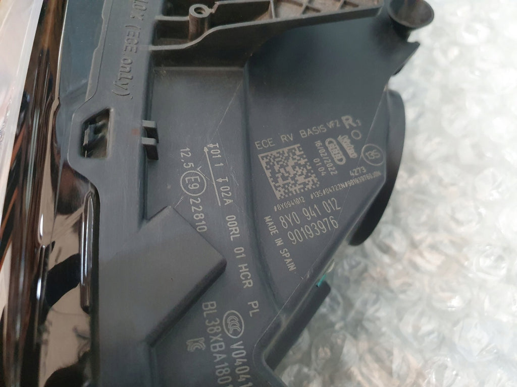 Frontscheinwerfer Audi A3 8Y0941012 8Y0941011 LED Ein Satz Headlight