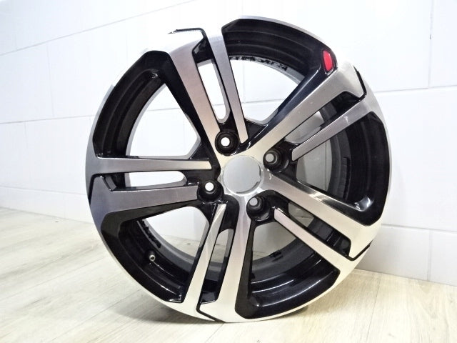 1x Alufelge 16 Zoll 6.0" 4x108 23ET Glanz Graphit Peugeot Rim Wheel FEL2625219768ph