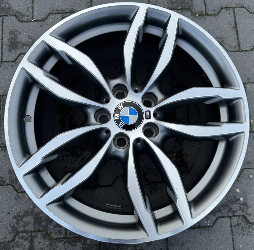 1x Alufelge 19 Zoll 9.5" 5x120 48ET 7849662 BMW F26 X3 F25 Rim Wheel FEL8965572104rn