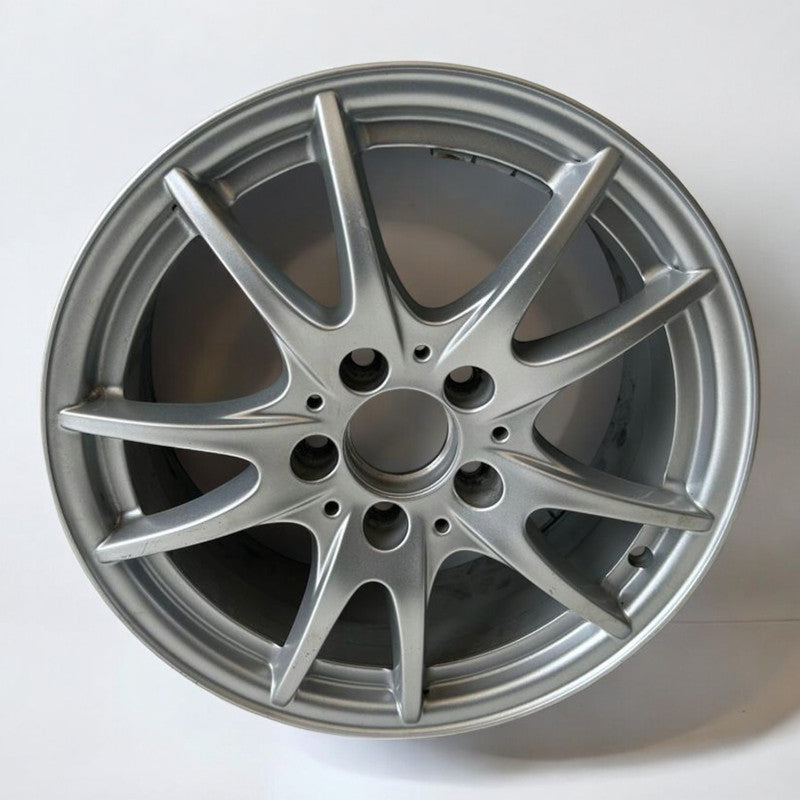 1x Alufelge 16 Zoll 6.5" 5x112 49ET A2464011302 Mercedes-Benz Rim Wheel