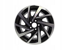 Load image into Gallery viewer, 1x Alufelge 15 Zoll 6.0" 5x100 40ET Glanz Graphit 6C0601025N Mg Polo Rim Wheel FEL1647389106bi