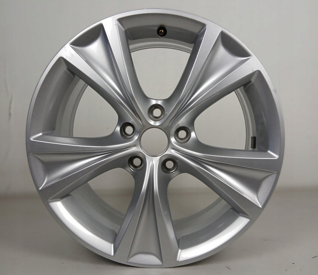 1x Alufelge 17 Zoll 7.5" 5x112 46ET Glanz Silber 5FA601025C Seat Leon Rim Wheel FEL6058539042er