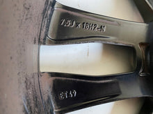 Load image into Gallery viewer, 1x Alufelge 18 Zoll 7.5&quot; 5x112 49ET Glanz Schwarz A1774012700 Mercedes-Benz W177