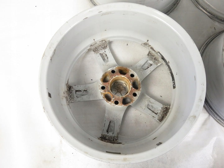 4x Alufelge 17 Zoll 7.5" 5x120 35ET Glanz Silber KBA47688 BMW Rim Wheel FEL2165055065wm
