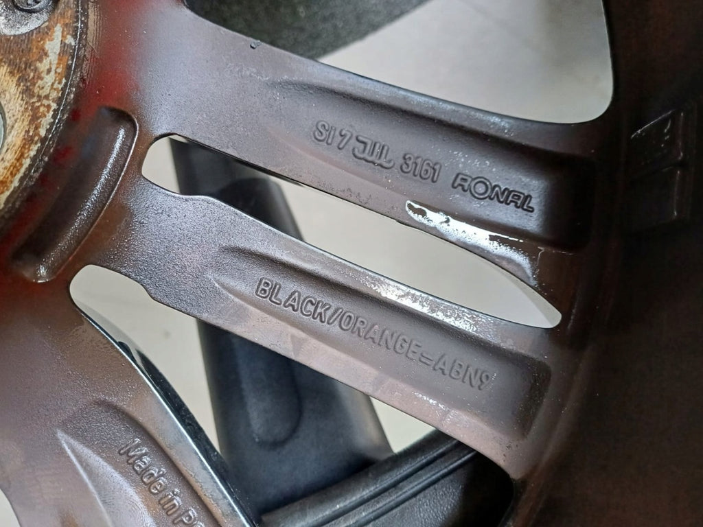 1x Alufelge 17 Zoll 7.0" 4x100 44ET Opel Corsa E D Rim Wheel FEL8938384307og