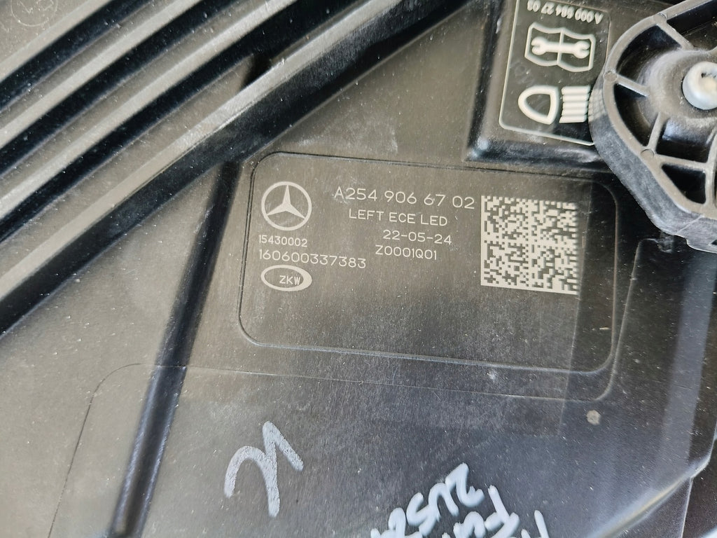 Frontscheinwerfer Mercedes-Benz Glc A2549066702 Full LED Links Headlight SCH9581246464le
