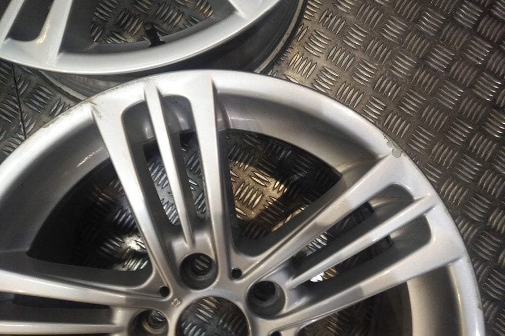 4x Alufelge 18 Zoll 8.0" 5x120 43ET Glanz Silber 7844249 BMW F26 X3 F25 FEL7225629449ao
