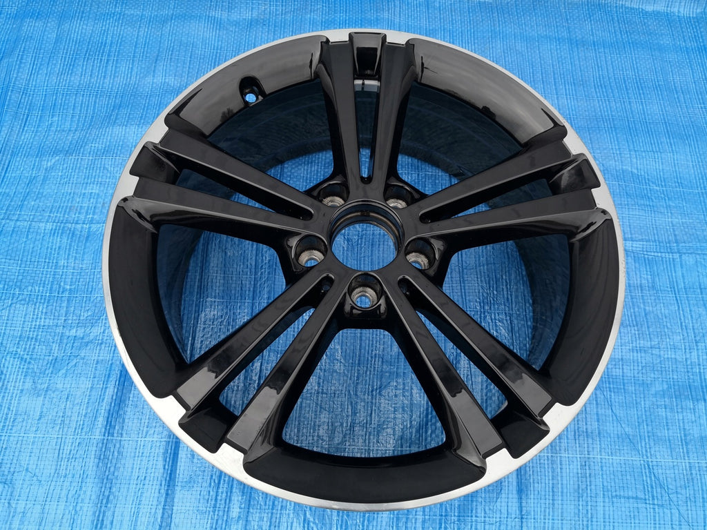 1x Alufelge 18 Zoll 7.5" 5x112 49ET Glanz Schwarz A1774011300 Mercedes-Benz W177