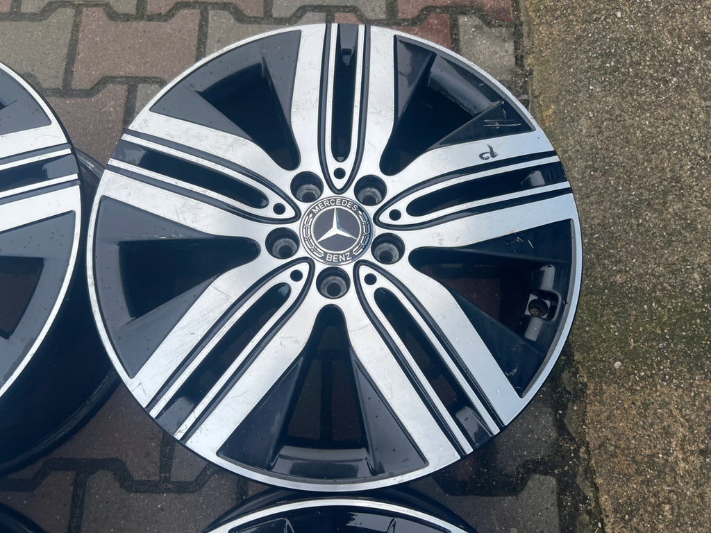 4x Alufelge 18 Zoll 7.5" 5x112 53 5ET A2434011400 Mercedes-Benz Eqa Rim Wheel FEL3010673714ov