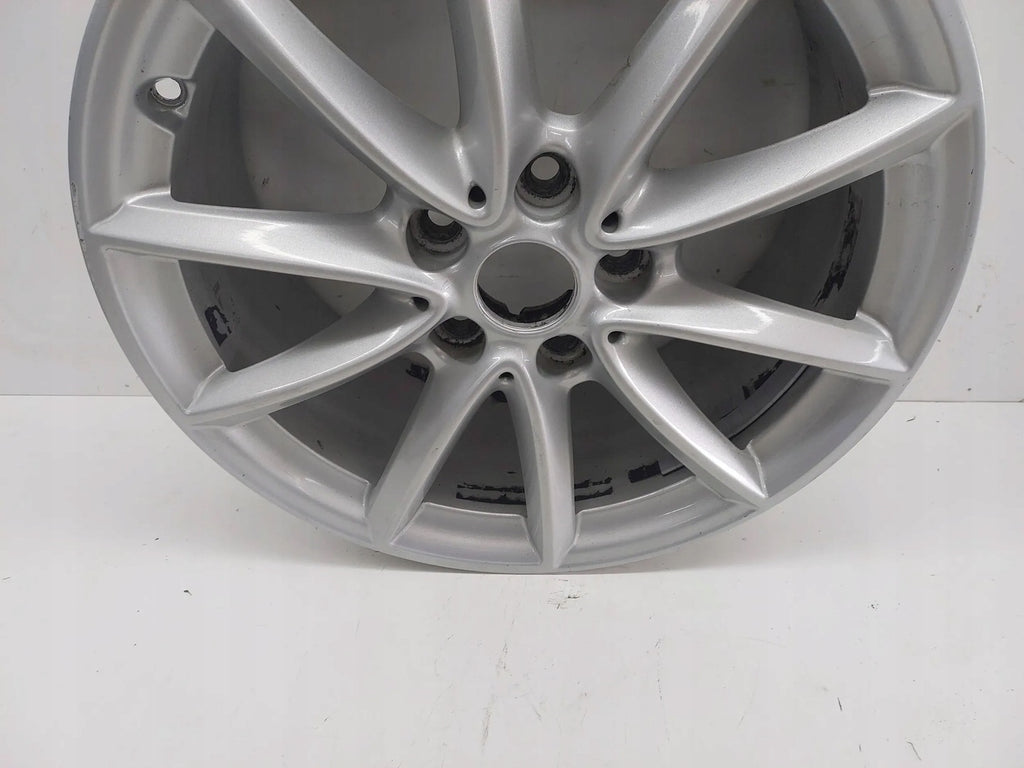 1x Alufelge 17 Zoll 7.5" 5x120 52ET Glanz Silber 6856061 BMW F39 X1 F48