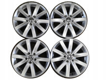 Laden Sie das Bild in den Galerie-Viewer, 4x Alufelge 17 Zoll 7.0" 5x112 54ET Glanz Silber 5K0601025F VW I Rim Wheel FEL6836662159io