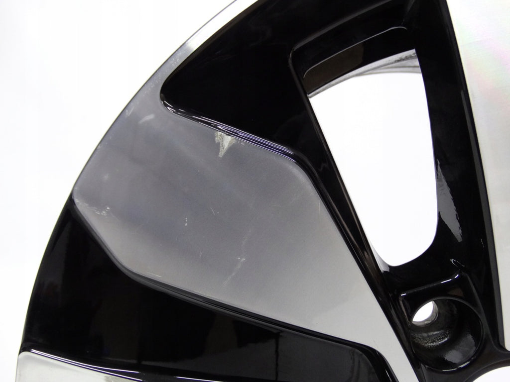 1x Alufelge 16 Zoll 7.0" 5x112 48ET Glanz Schwarz 5H0601025AC VW Golf Viii FEL6793205771wc