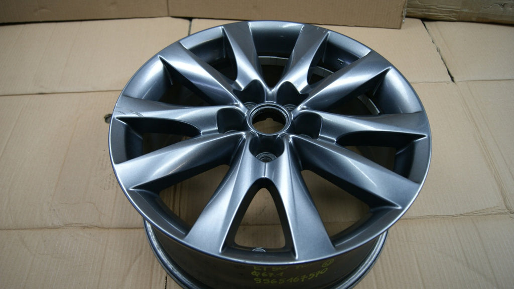 1x Alufelge 17 Zoll 7.5" 5x114.3 50ET Glanz Grau 9965167570 Mazda I Rim Wheel FEL7801365863wn