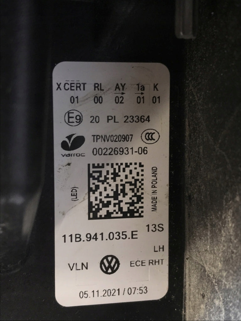 Frontscheinwerfer VW Id.4 11B941035E LED Links Scheinwerfer Headlight SCH9491011679kd