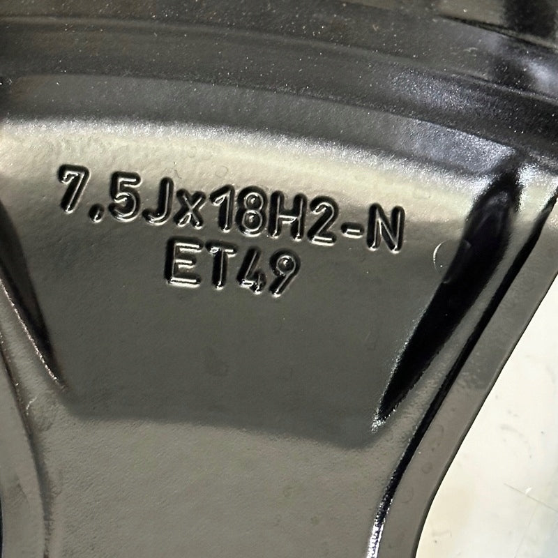 1x Alufelge 18 Zoll 7.5" 5x112 49ET Glanz Schwarz A1774013300 Mercedes-Benz FEL7926034809yv