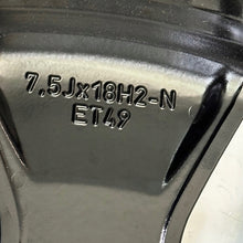 Laden Sie das Bild in den Galerie-Viewer, 1x Alufelge 18 Zoll 7.5" 5x112 49ET Glanz Schwarz A1774013300 Mercedes-Benz FEL7926034809yv