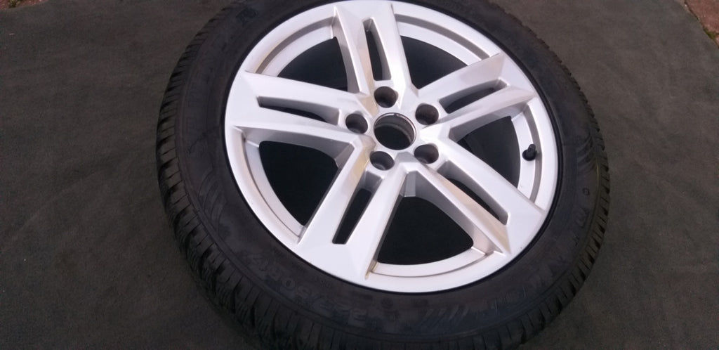 1x Alufelge 17 Zoll 7.0" 5x112 42ET Glanz Silber 8W0601025P Audi A4 B9 Rim Wheel FEL7661429827nn