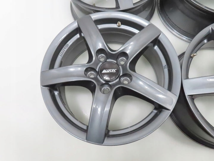 4x Alufelge 17 Zoll 7.5" 5x130 55ET Graphit KBA47777 Audi I Rim Wheel FEL7979902436fe