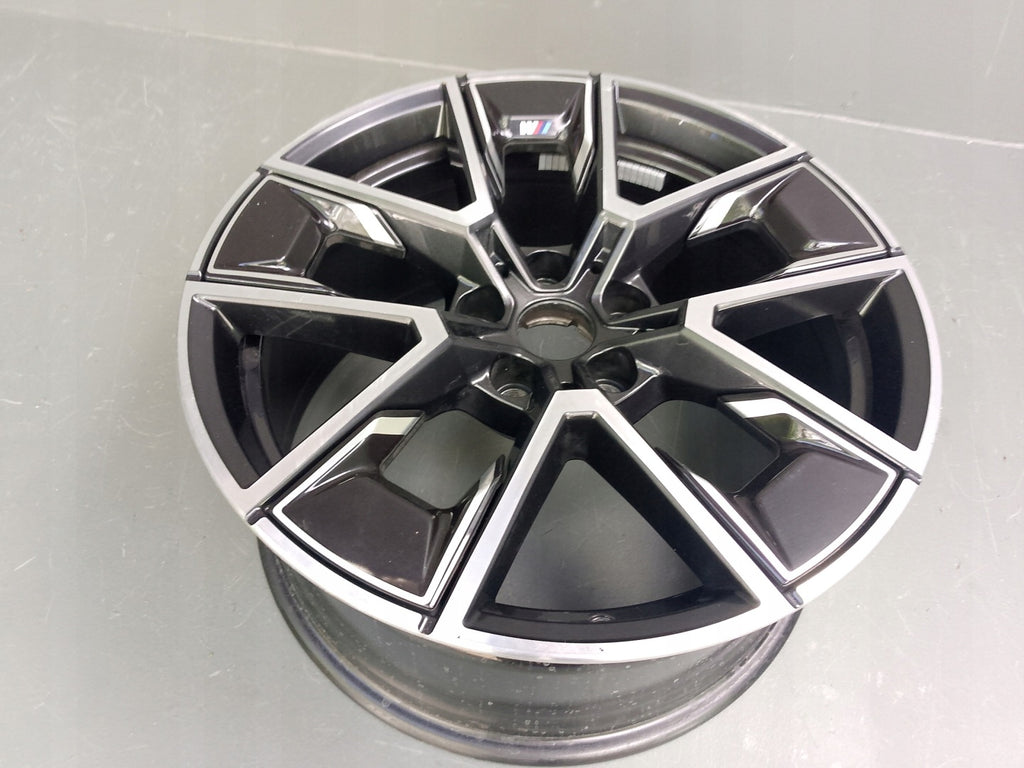 1x Alufelge 18 Zoll 8.5" 5x112 36ET Glanz 8747286 BMW I4 G26 Rim Wheel FEL4025607230uz