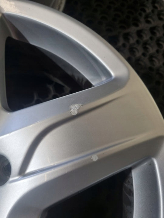 1x Alufelge 18 Zoll 7.0" 5x112 38ET Glanz Silber 4G9601025C Audi A6 Rim Wheel FEL2986992344fh