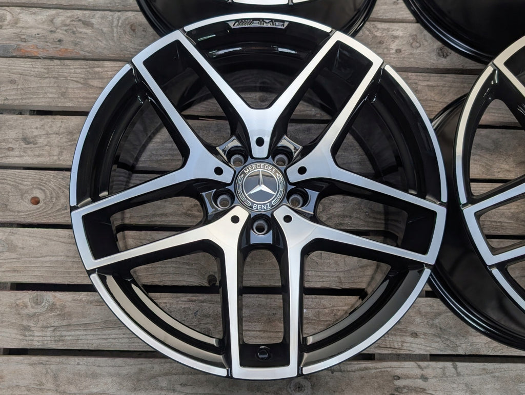 4x Alufelge 19 Zoll 8.0" 5x112 38ET A2534011800 Mercedes-Benz Glc Rim Wheel FEL9630141617bk