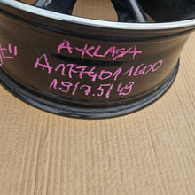 Laden Sie das Bild in den Galerie-Viewer, 1x Alufelge 19 Zoll 7.5" 5x112 49ET A1774011600 Mercedes-Benz Cla Rim Wheel FEL7460593684ed