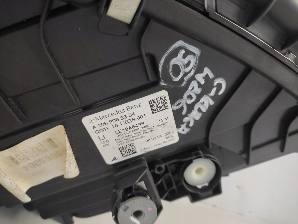 Frontscheinwerfer Mercedes-Benz W206 A2069065304 Full LED Rechts oder Links SCH8406440214dz
