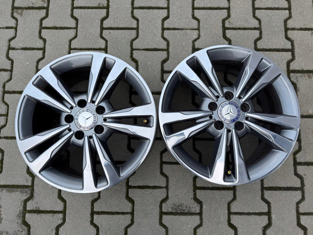1x Alufelge 17 Zoll 7.5" 5x112 45ET Glanz Graphit A2074010600 Mercedes-Benz W212 FEL2542442099vz