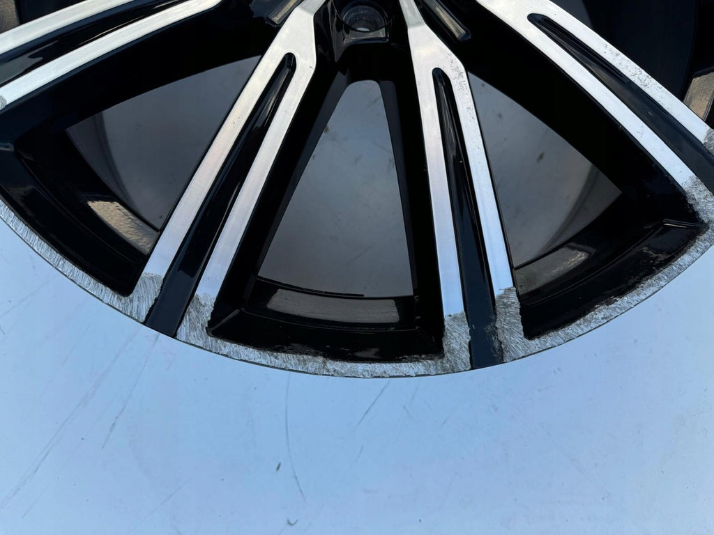1x Alufelge 19 Zoll 7.5" 5x108 50 5ET Glanz Schwarz 31423852 Volvo Xc60