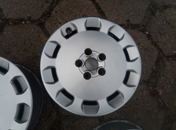 4x Alufelge 16 Zoll 7.5" 5x112 40ET Audi Rim Wheel FEL8462412898bk