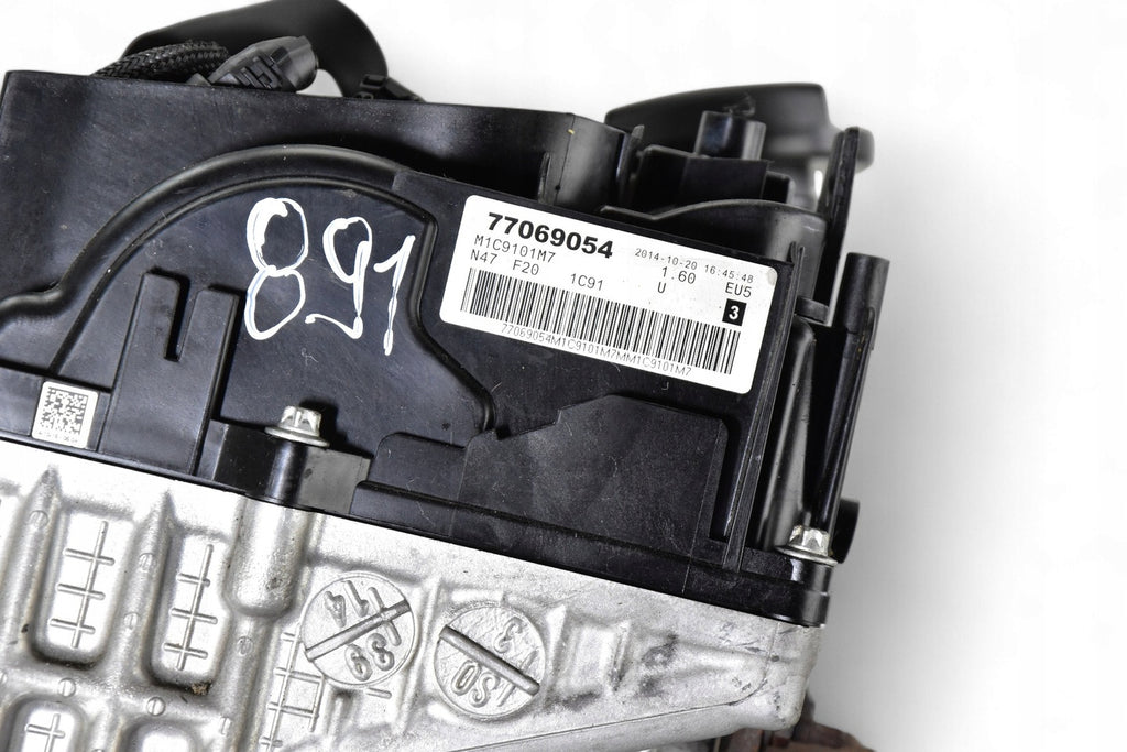 Motor BMW 1 F21 F20 N47D16A 1.6 95PS 85kW 101TKm 2012 Diesel Engine Unkomplett