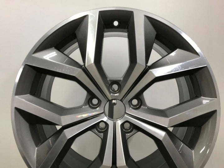 1x Alufelge 18 Zoll 7.5" 5x112 45ET Glanz Graphit 5F0601025N Mg Rim Wheel FEL9776553320rk