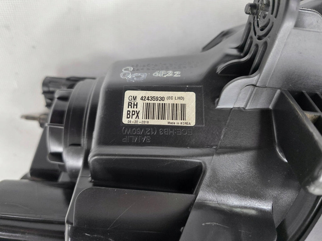 Frontscheinwerfer Opel Mokka 42435930 Rechts Scheinwerfer Headlight SCH1866292974lb