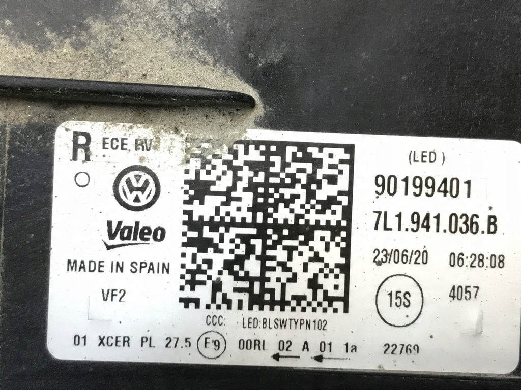 Frontscheinwerfer VW T6 7L1941036B LED Rechts Scheinwerfer Headlight