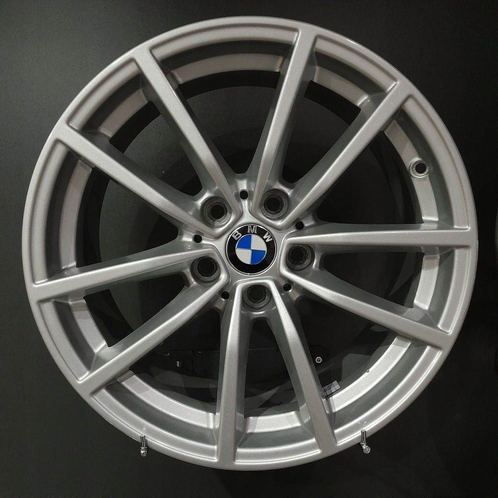 4x Alufelge 17 Zoll 7.5" 5x112 30ET Glanz Silber 6859025 BMW 3 G21 G20 Rim Wheel FEL9457612350fz