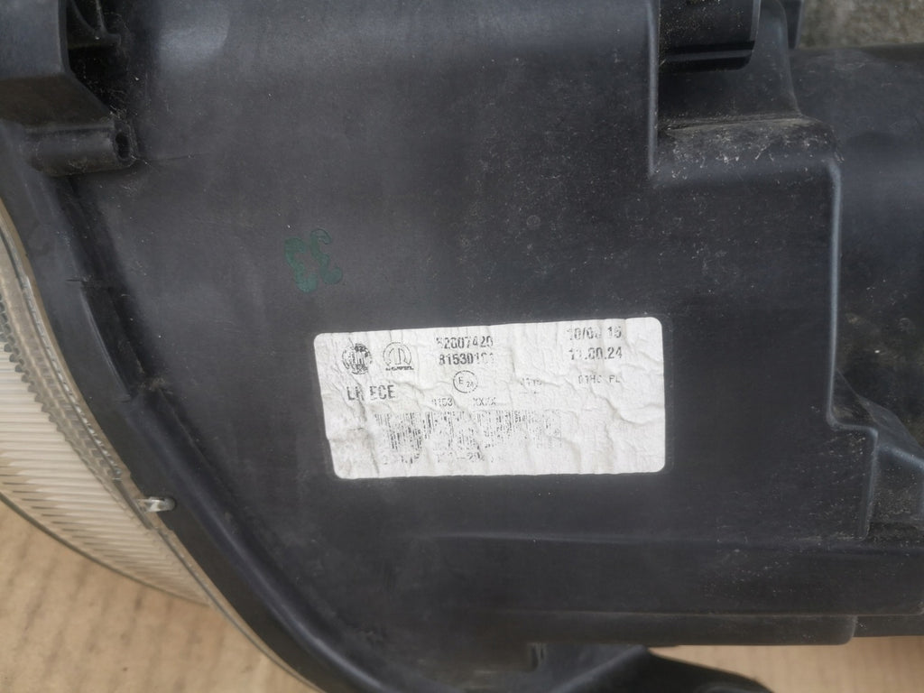 Frontscheinwerfer Fiat 500 52007420 Ein Stück (Rechts oder Links) Headlight SCH9559128834sx