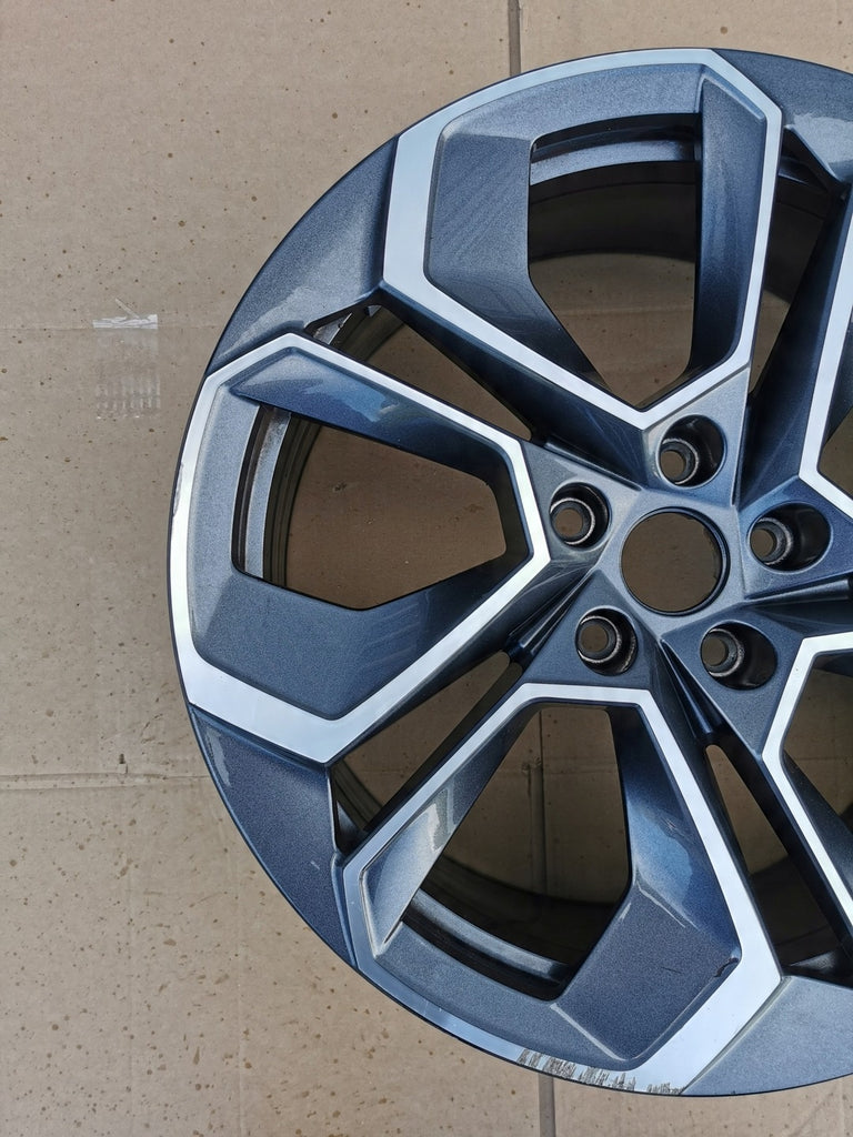 1x Alufelge 19 Zoll 7.5" 5x112 48ET Glanz Graphit 5E3601025S Mg Octavia 5e3 Iv