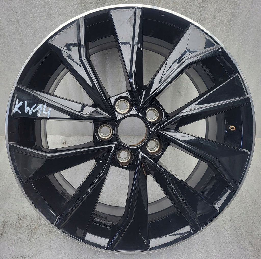 1x Alufelge 16 Zoll 7.0" 5x100 46ET 6V0601025F Skoda Fabia Iii Rim Wheel