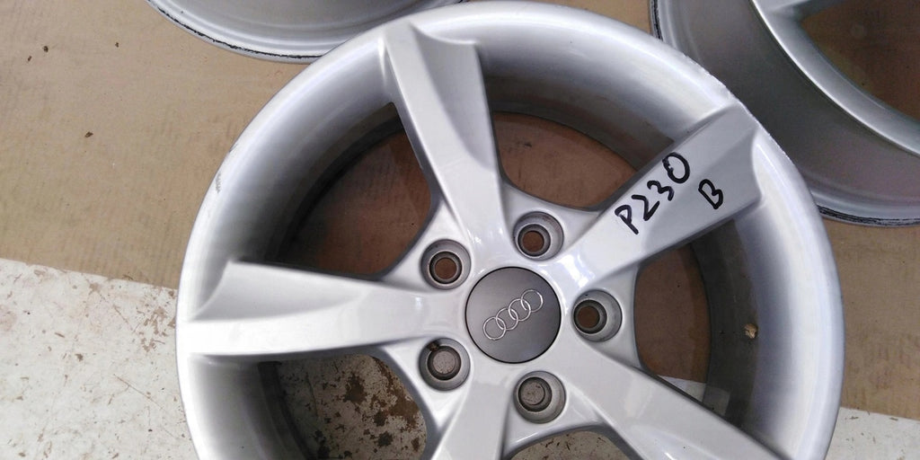 1x Alufelge 16 Zoll 6.0" 5x112 48ET Matt Schwarz 8V0071496 Audi A3 Rim Wheel