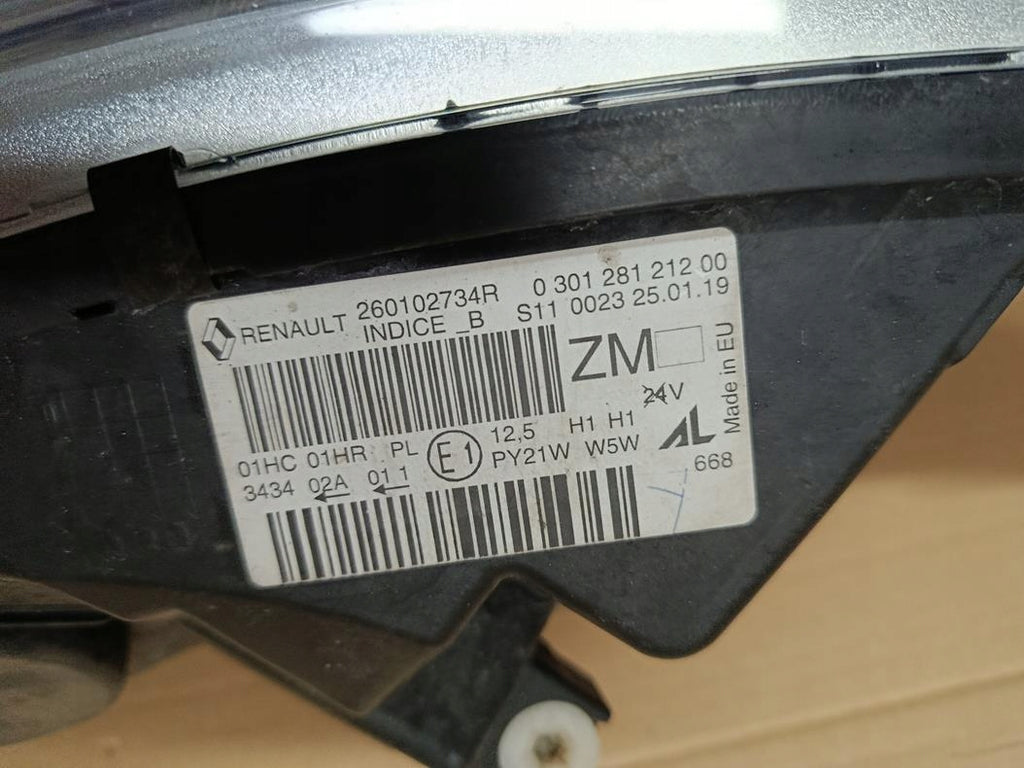 Frontscheinwerfer Renault Captur I 260102734R Links Scheinwerfer Headlight SCH2971503928dv